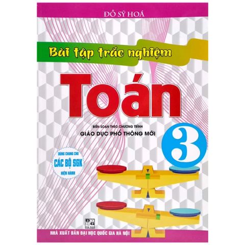 BÀI TẬP TRẮC NGHIỆM TOÁN 3-CT MỚI