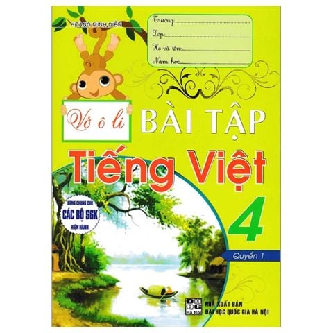 VỞ Ô LI BÀI TẬP TIẾNG VIỆT 4/1 (25.000)