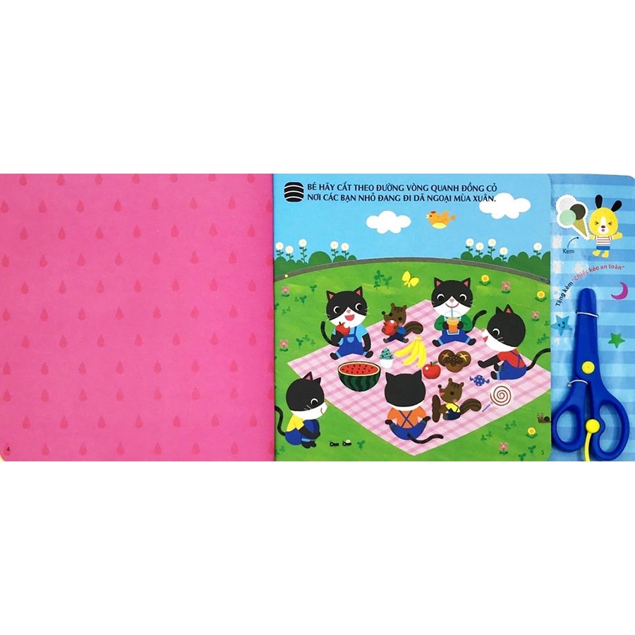 (KSD-893521031336)ĐÔI BÀN TAY KHÉO LÉO-CUỐN SÁCH ĐẦU TIÊN VỀ CẮT DÁN