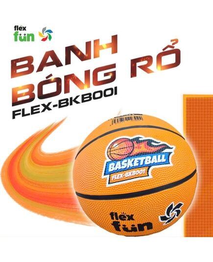 Banh Bóng Rổ Size 5 Flex-BKB001 T60
