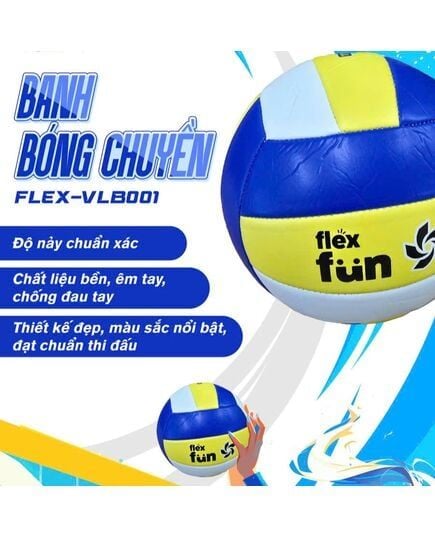 Banh Bóng Chuyền Size 5 Flex-Vlb001 T60