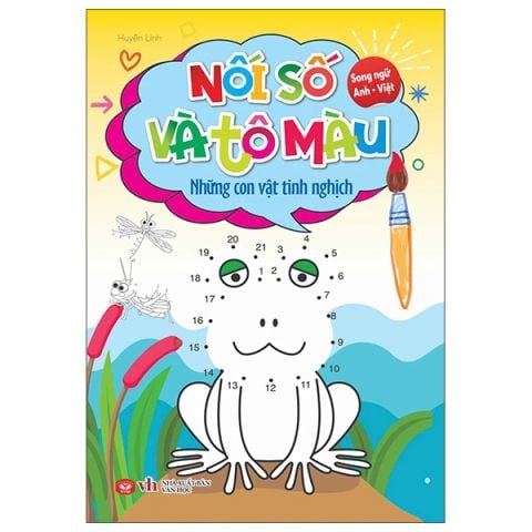 NỐI SỐ VÀ TÔ MÀU  - NHỮNG CON VẬT TINH NGHỊCH