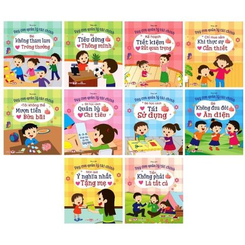 COMBO DẠY CON QUẢN LÝ TÀI CHÍNH