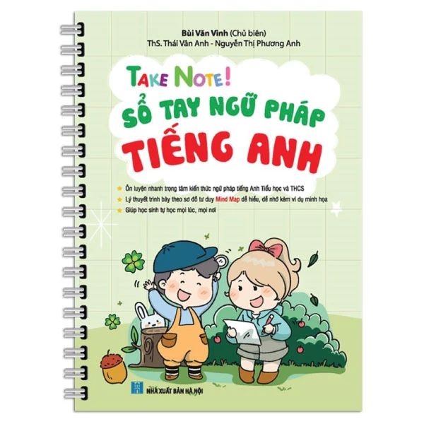SỔ TAY NGỮ PHÁP TIẾNG ANH (GÁY LÒ XO)