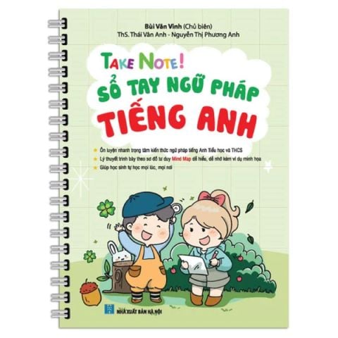SỔ TAY NGỮ PHÁP TIẾNG ANH (GÁY LÒ XO)