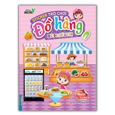 STICKER TRÒ CHƠI ĐỒ HÀNG-BÉ ĐI SIÊU THỊ