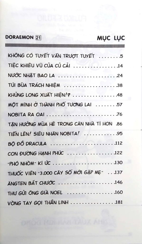 Doraemon Chú Mèo Máy Đến Từ Tương Lai - Tập 21