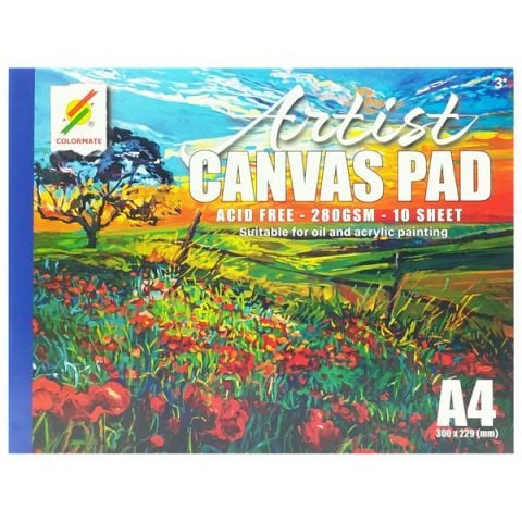 CANVAS4 SỔ CANVAS A4 10 TỜ 280GSM(THCK0170)
