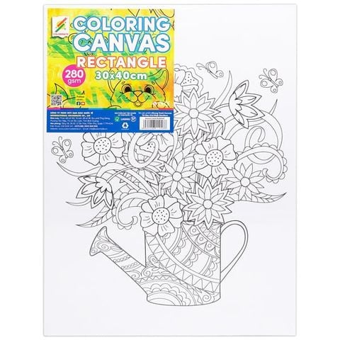 COLOREMATE-BẢNG CANVAS VẼ IN 30*40CM (BMQT-0170)
