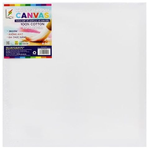 Khung Tranh Canvas 40 x 40 cm - Colormate CAS40X40