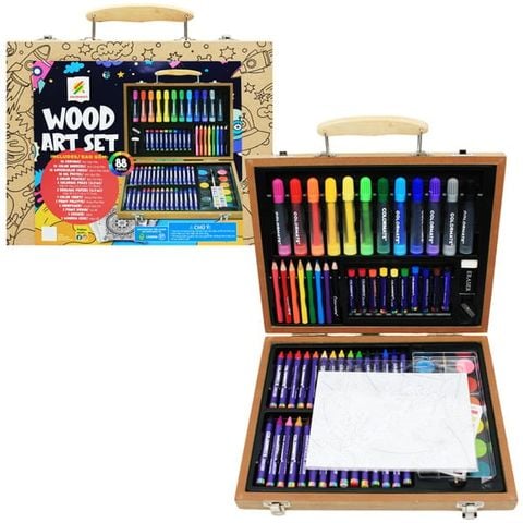 COLORMATE - BỘ MÀU HỘP GỖ M88 (BM-0170)