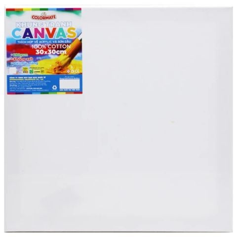 COLORMATE - KHUNG TRANH CANVAS 30X30CM (BM-0170)