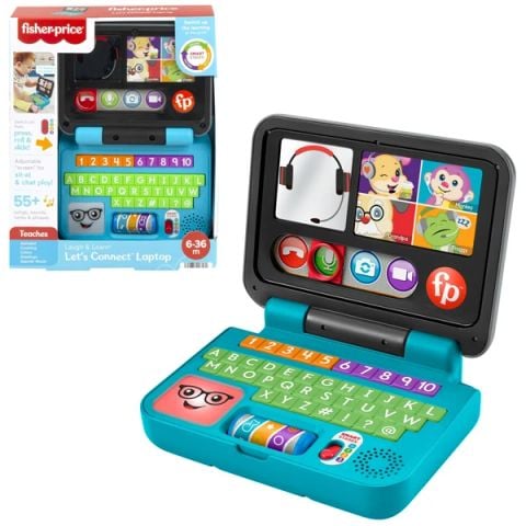 MATTEL VUI HỌC MÁY TÍNH XÁCH TAY CÓ ĐÈN VÀ NHẠC HCF33 (VTA)