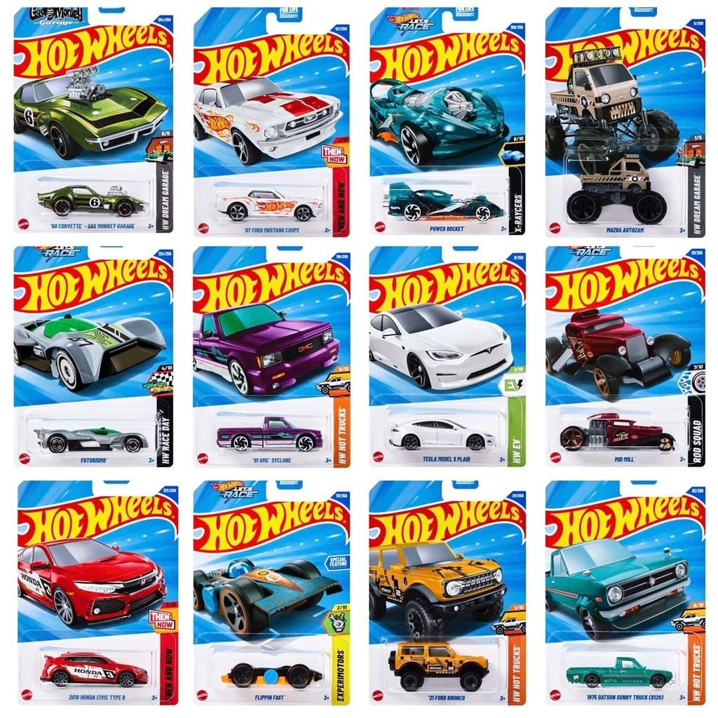 MUA 5 TẶNG 2 (T4) - Siêu Xe Hot Wheels C4982 (Giao Ngẫu Nhiên)