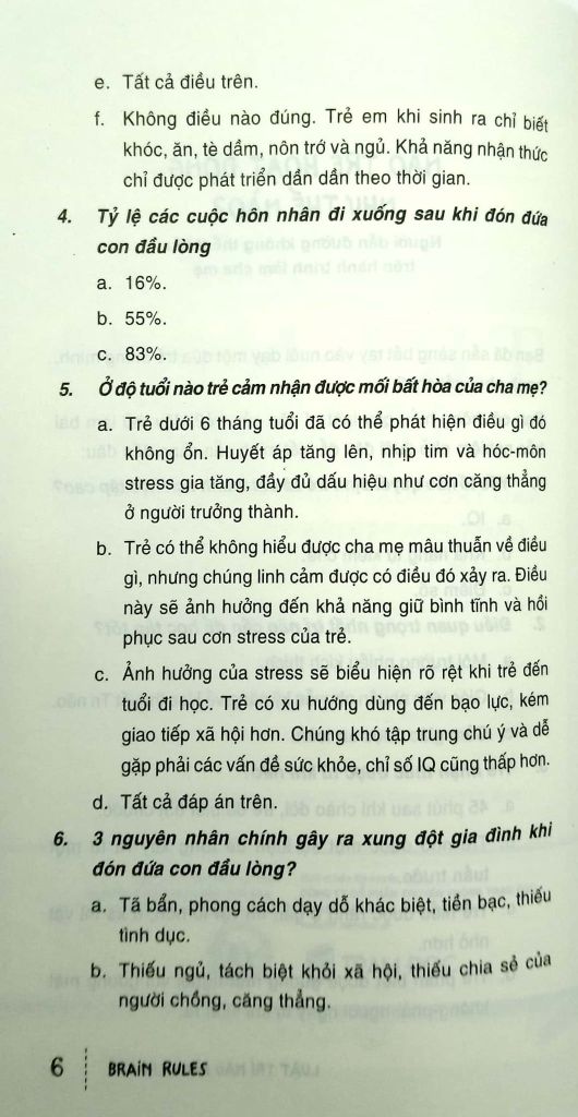Luật Trí Não Dành Cho Trẻ