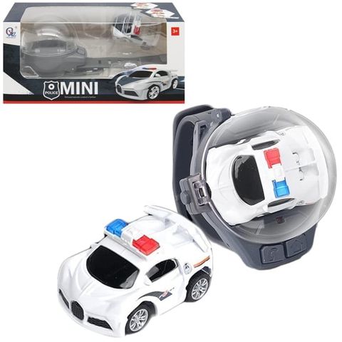 Đồ Chơi Đồng Hồ Điều Khiển Từ Xa Xe Cảnh Sát Có Đèn - 350-F27 WH