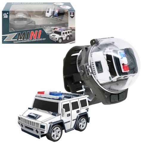 Đồ Chơi Đồng Hồ Điều Khiển Từ Xa Xe Địa Hình Có Đèn - 350-F33-WH - Màu Trắng