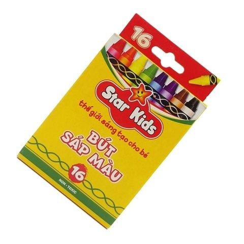 Bút Sáp Màu 16 Cây K-CR16-RS 291