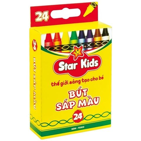 Bút Sáp Màu 24 Cây K-CR24-RS 292