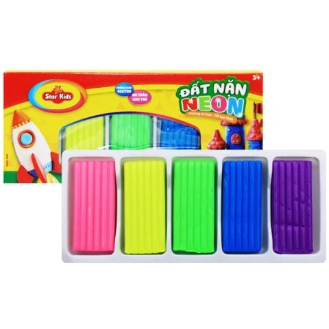 ĐẤT NẶN 125G 5 MÀU K-125/5C (RSTAR)