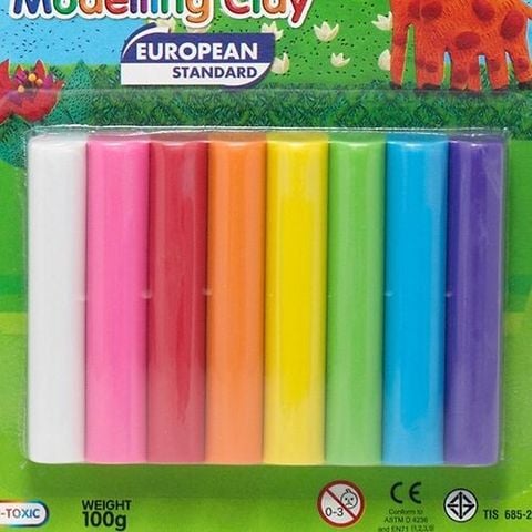 Sáp Nặn 8 Màu Thường/SK-BL8R