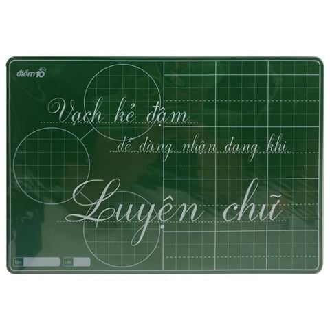 Bảng Phấn 2 Mặt Học Toán Và Tiếng Việt - Thiên Long TP-B018 PLUS