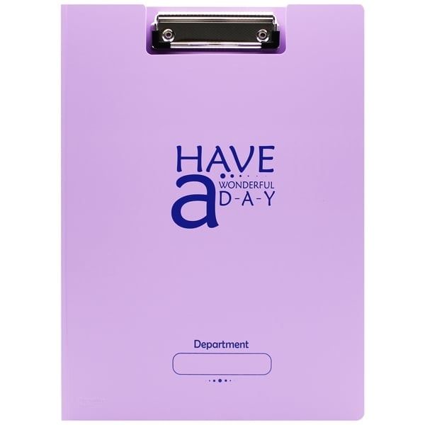 BÌA TRÌNH KÝ KÉP FO-CB03 TÍM PASTEL (A5404-TL)