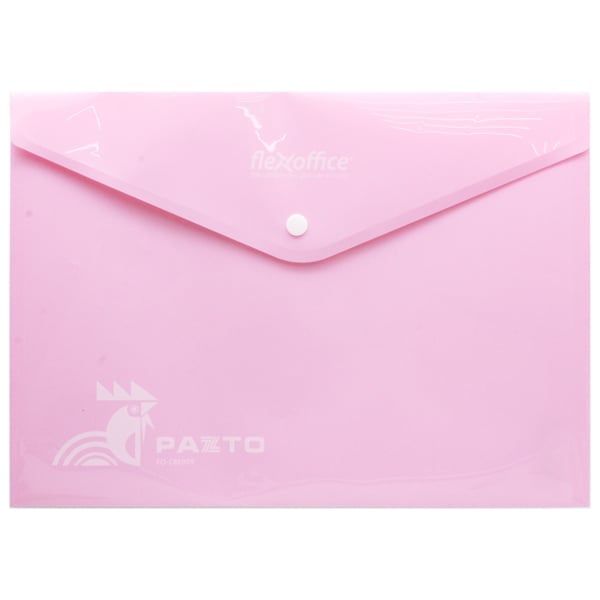 (KSD)BÌA NÚT A4 FO-CBF009 MÀU PASTEL T10 HỒNG (A5404-TL)