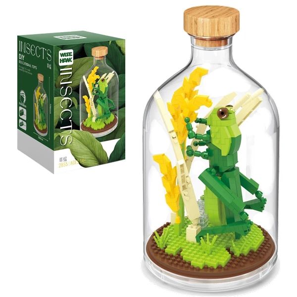 XẾP HÌNH WISE HAWK THẾ GIỚI CÔN TRÙNG - CHÂU CHẤU - 6075 (2855) (H.TIME)