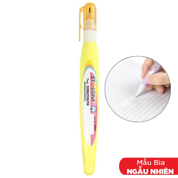 STACOM - VIẾT XOÁ DẸP MÀU_CP107P PASTEL (7 ML) (12C/H)