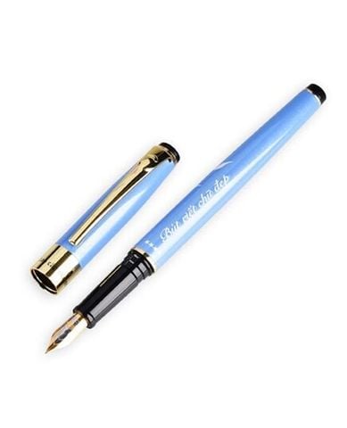 Bút Máy TP-FTC02 Cán Xanh-Mực Xanh