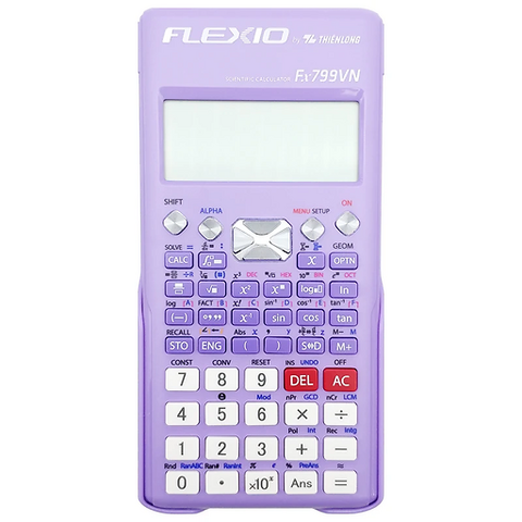 Máy Tính Khoa Học Flexio (Tím) Fx799Vn