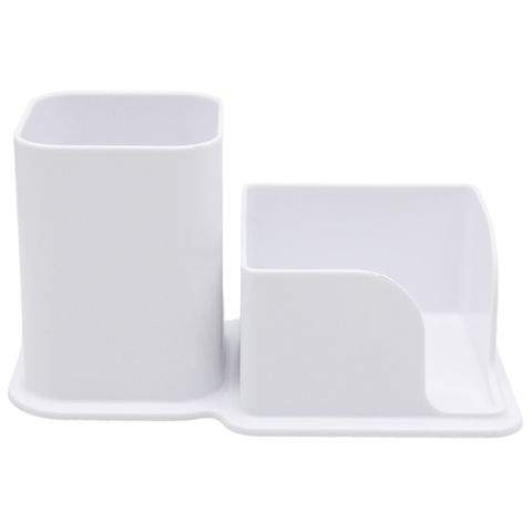 ỐNG CẮM BÚT KHAY GIẤY NOTE PS-003 TRẮNG (5404-TL)