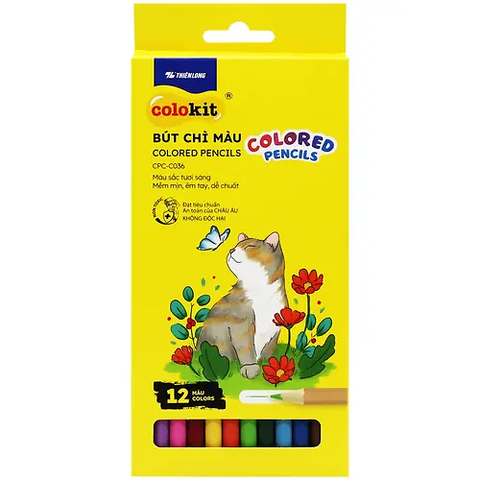 Bút Chì Màu Cpc-C036 12 Màu