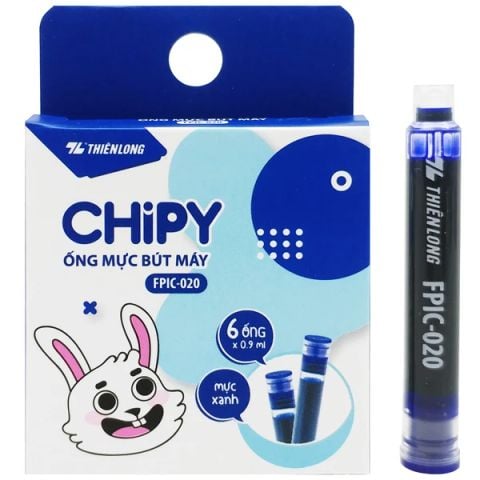 ỐNG MỰC BÚT MÁY CHIPY FPIC-020 XANH HỘP 6 (5404-TL)