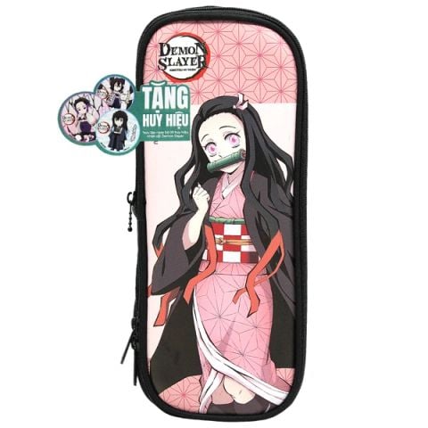 TÚI BÚT DEMON SLAYER PCA-022/DS HỒNG (5404-TL)