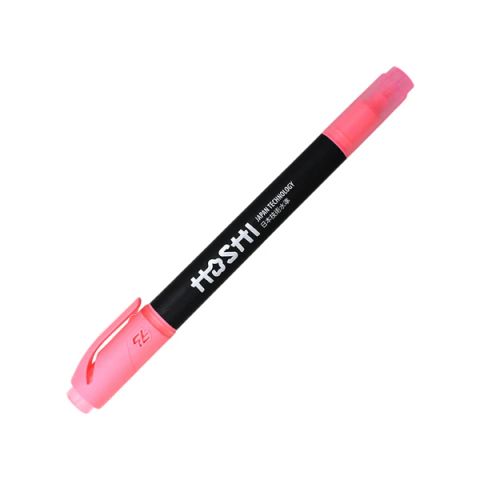 BÚT DẠ QUANG HL-018/HS HỒNG HỘP 10 (5404-TL)