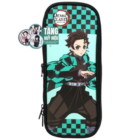 TÚI BÚT DEMON SLAYER PCA-022/DS XANH (5404-TL)