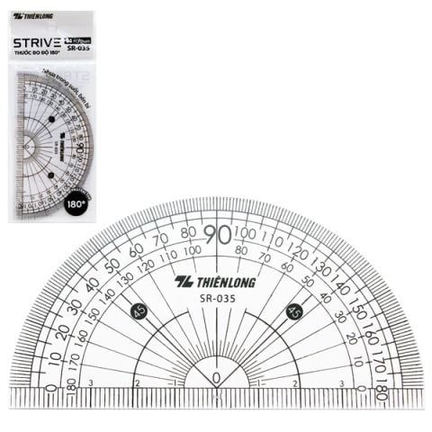 THƯỚC ĐO ĐỘ 180 SR-035 STRIVE TÚI 1/200(5404-TL)