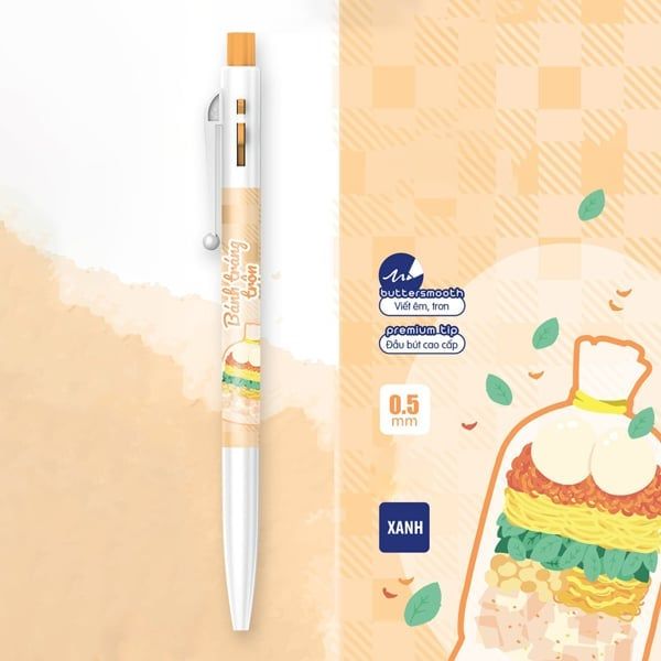 BÚT GELB-034 XANH-BT TRỘN 0.5MM H20/T960 (5404-TL)