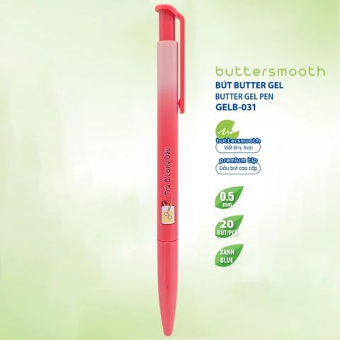 BÚT GELB-031 XANH 0.5MM 4MC HỘP 20 (5404-TL)