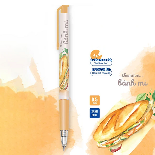 Bút Gelb-033 Xanh-Bánh Mì 0.5Mm H20/T960 (5404-Tl)