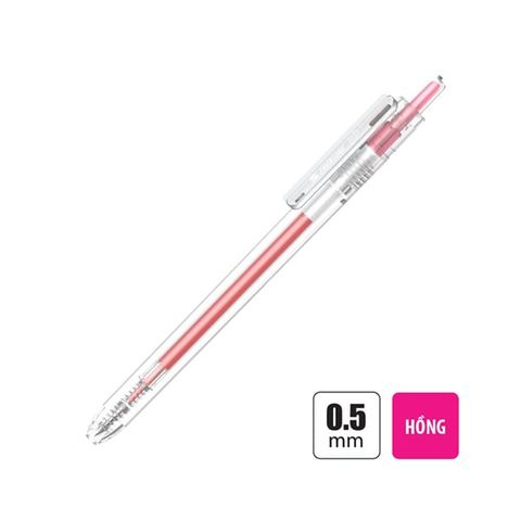 BÚT GEL GEL-050 HỒNG HỘP 10 (5404-TL)