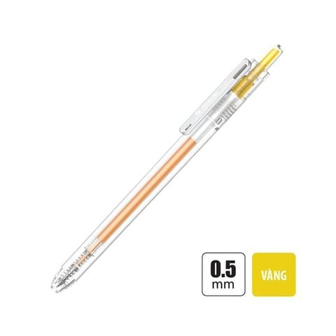 BÚT GEL GEL-050 VÀNG HỘP 10 (5404-TL)