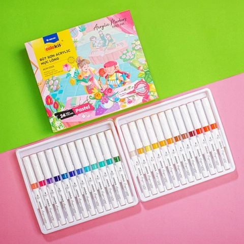 BÚT SƠN ACRYLIC MỰC LỎNG ACM-C015 24 MÀU (5404-TL)