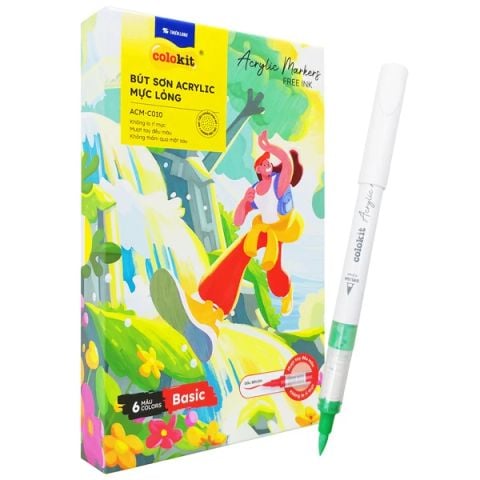 BÚT SƠN ACRYLIC MỰC LỎNG ACM-C010 6 MÀU (5404-TL)