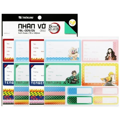 NHÃN VỞ NBL-009/DS XẤP 16 HỘP 30 (5404-TL)