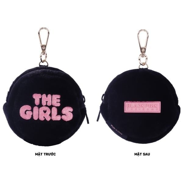 BLACKPINK MÓC KHOÁ TRANG TRÍ BPTG - TÚI ĐEN BPTG-2403030 (VTA)
