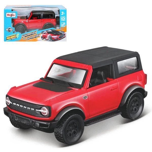 MAISTO MÔ HÌNH XE HƠI TRỚN - 2021 FORD BRONCO WILDTRAK MT21001 (VTA)