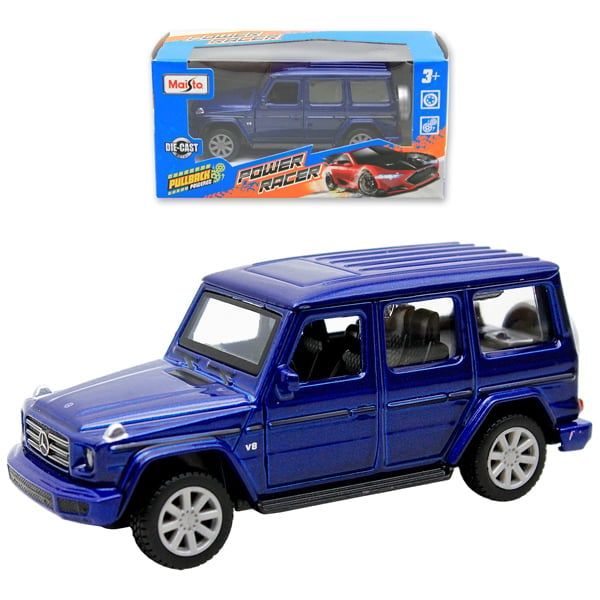 MAISTO MÔ HÌNH XE HƠI TRỚN MERCEDES-BENZ G-CLASS XANH DƯƠNG 18896BLU/MT21001 (VTA)
